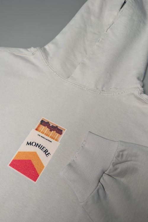 Matchstick Distressed Hoodie
