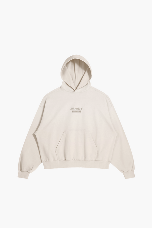 Number Plate Distressed Hoodie