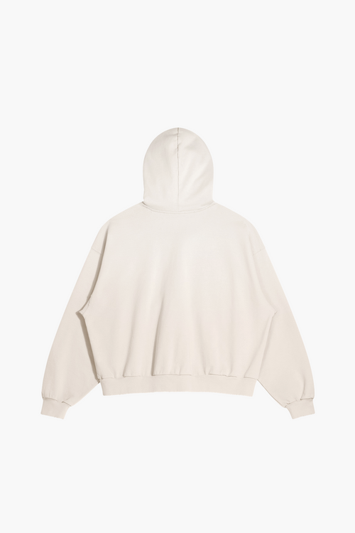 Number Plate Distressed Hoodie